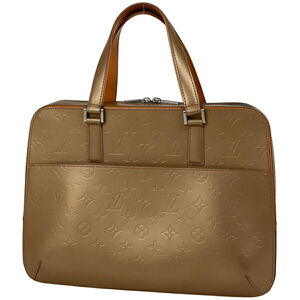 Louis Vuitton Malden handbag briefcase tote bag Matte Ambre
